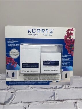 Korres Probiotic Skin-Supplement Serum & Gel-Cream